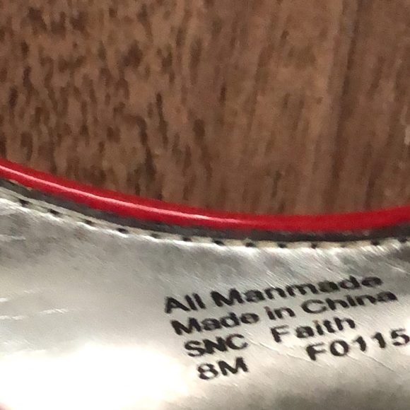 Red patent leather high heels size 8 - Picture 9 of 11